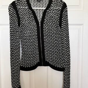Armani Exchange Cardigan Sweater with Zipper Size Small